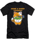 Anime and Ramen Everyday Kawaii Ramen Cat Manga Lover Anime Dhbubble T-Shirt