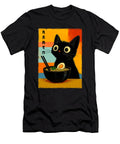 Anime Cat Ramen Japanese Funny Kawaii Cat Anime Zyneu Gangd T-Shirt