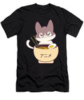 Anime Cat Ramen Shirtom T-Shirt