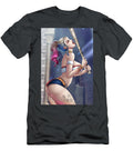 Anime Girl Licks Bat Matcha Coffe T-Shirt