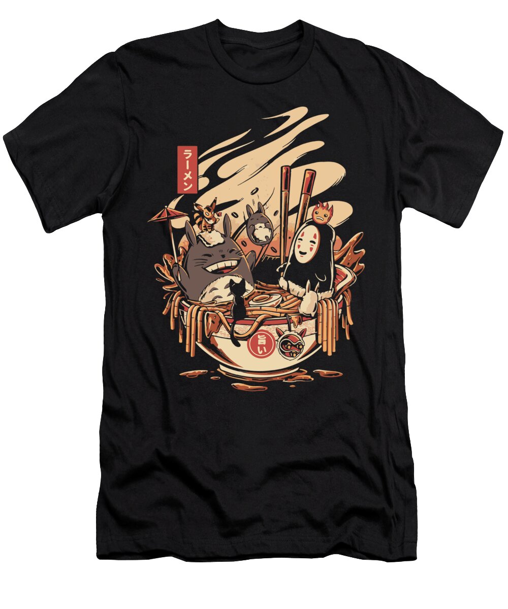 Anime Ramen Fannie D Garren T-Shirt