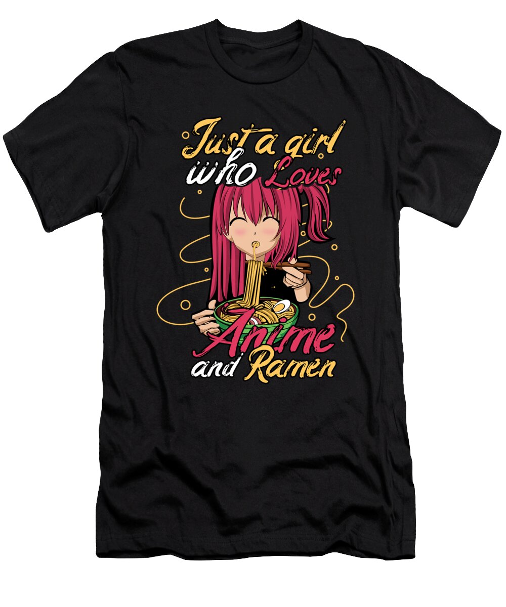 Anime Ramen Girls Shirtom T-Shirt