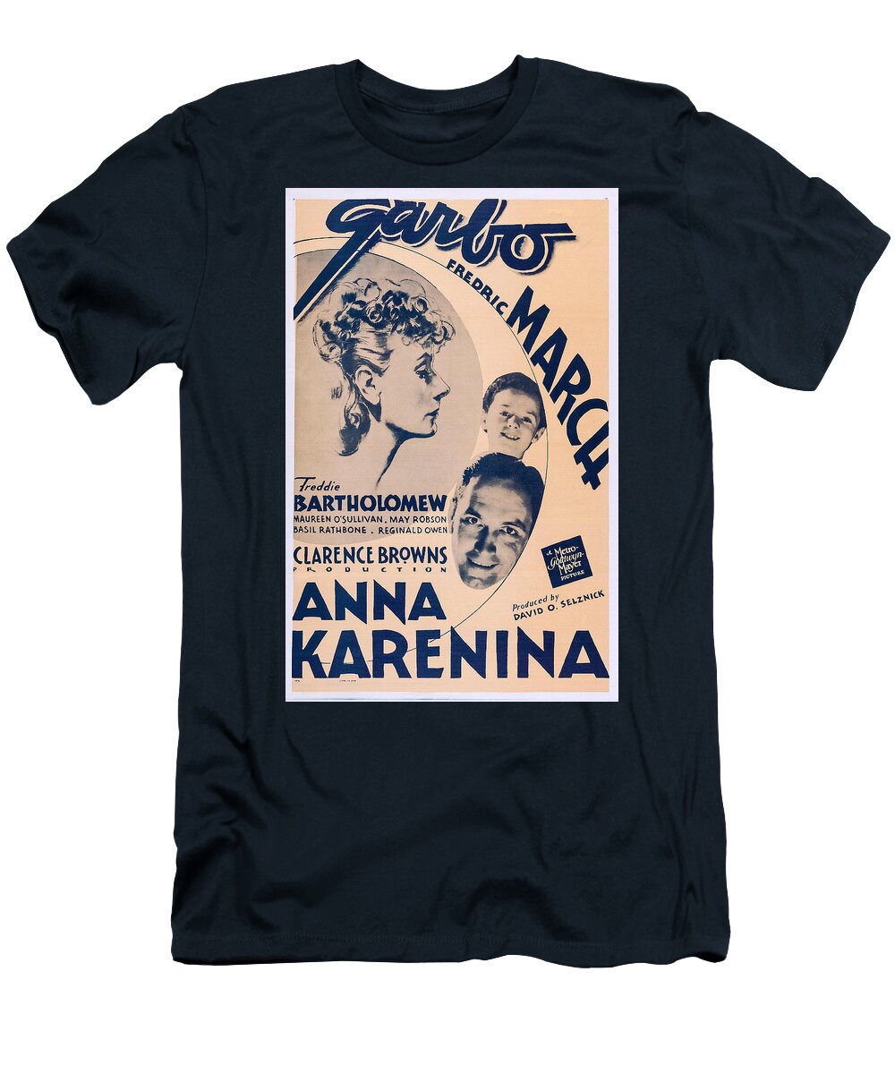Anna Karenina 1935 Movie Poster T-Shirt