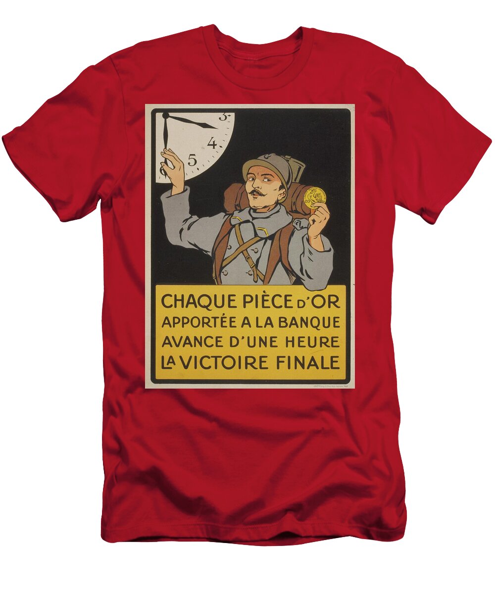 Anonymous Chaque Piece Dor Apporte a LA Banque Avance Dune Heure LA Victoire Finale Big on Art T-Shirt