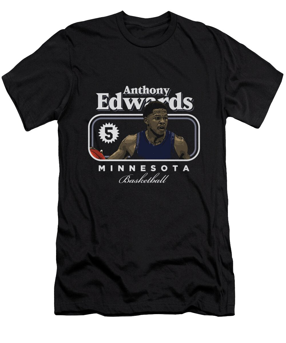 Anthony Edwards Minnesota Cover Ihsan Sirin T-Shirt