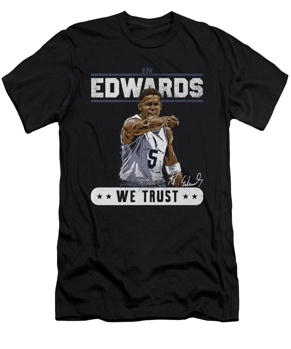 Anthony Edwards Minnesota Trust Ihsan Sirin T-Shirt