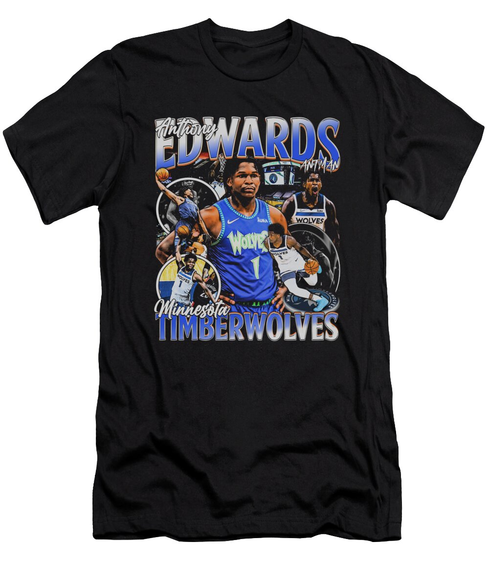 Anthony Edwards Vintage Bootleg Ozlem Altin T-Shirt