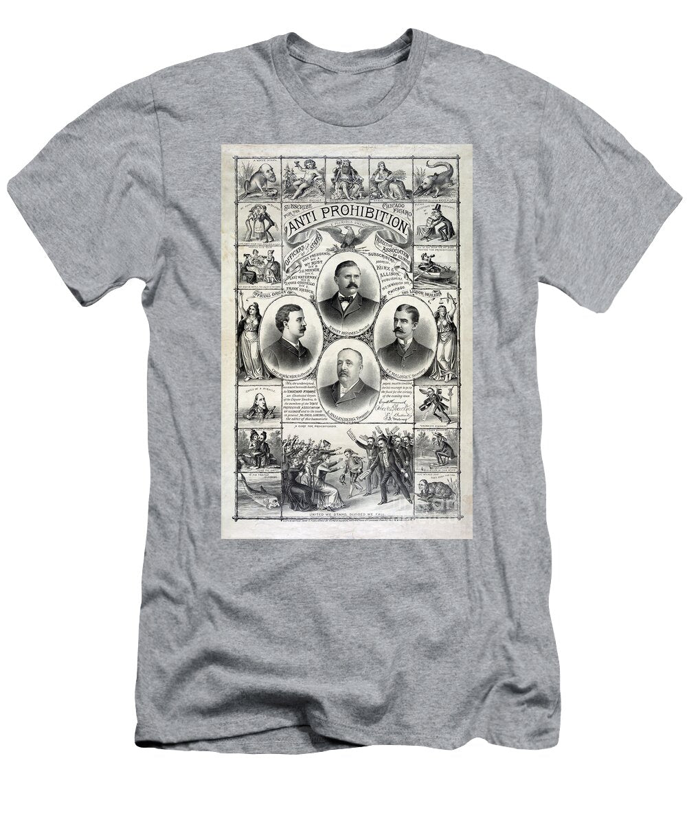 Anti Prohibition Poster Jon Neidert T-Shirt