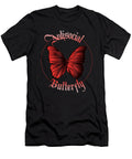 Antisocial Butterfly Skull Goth Lover Shannon Nelson Art T-Shirt