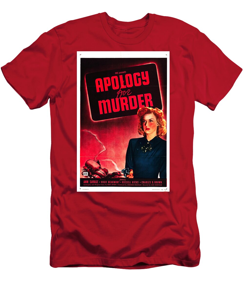 Apology for Murder 1945 Movie Poster T-Shirt