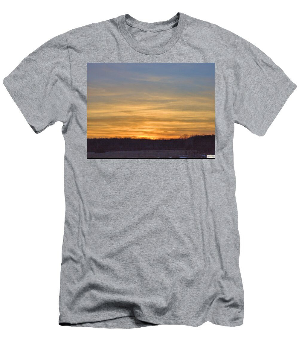 Apricot Smoothie Sunset Jill Annette Johnson T-Shirt