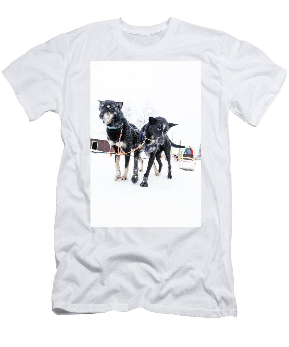 Arctic Sled Dogs 05 Richard Nixon T-Shirt