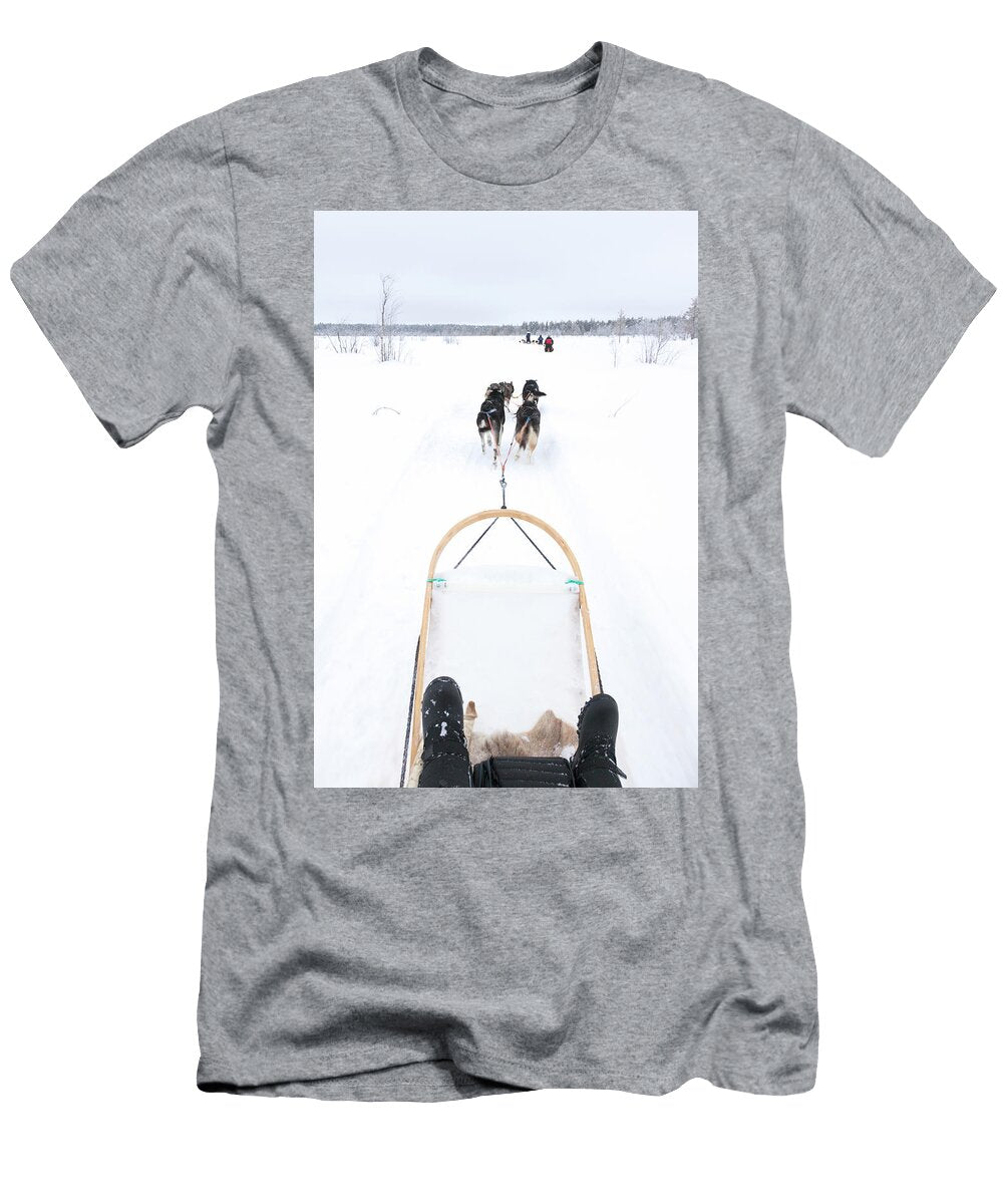 Arctic Sled Dogs 06 Richard Nixon T-Shirt