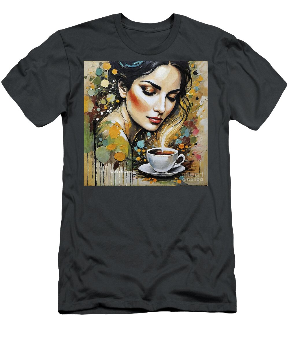 Aromatic Coffee Moments Lauries Intuitive T-Shirt
