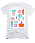 Arrangement of Picnic Basket with Food Ikon Ikon Images T-Shirt