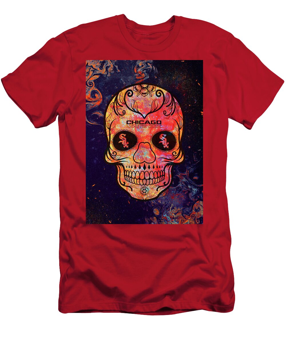 Art MLB Chicago White Sox Leith Huber T-Shirt