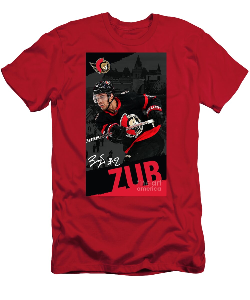 Artem Zub with Signature Mark Mcduffy T-Shirt