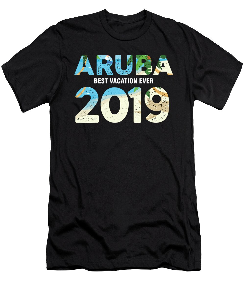 Aruba Summer Vacation Cruise Trip Aruban Beach Travel Traveler Gift Thomas Larch T-Shirt
