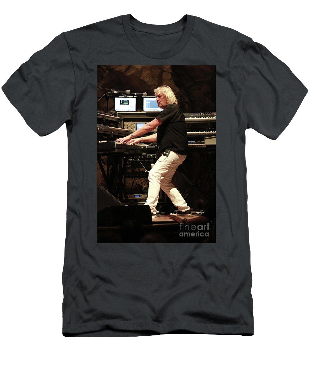 Asia Geoff Downes Concert Photos T-Shirt
