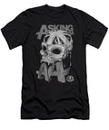 Asking Alexandria England Flag Skull Grey United Shannon Nelson Art T-Shirt