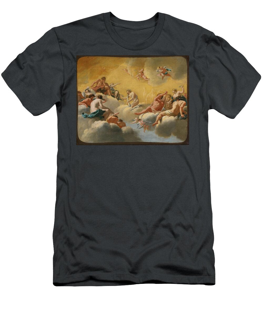 Assembly of the Gods Art Simon Vouet French T-Shirt