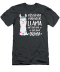 Assistant Manager Llama Drama Alpaca Lars Dusty T-Shirt
