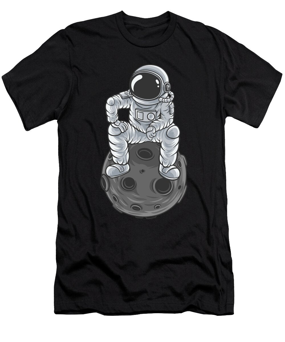 Astronaut Time to Relax Ryan Da T-Shirt