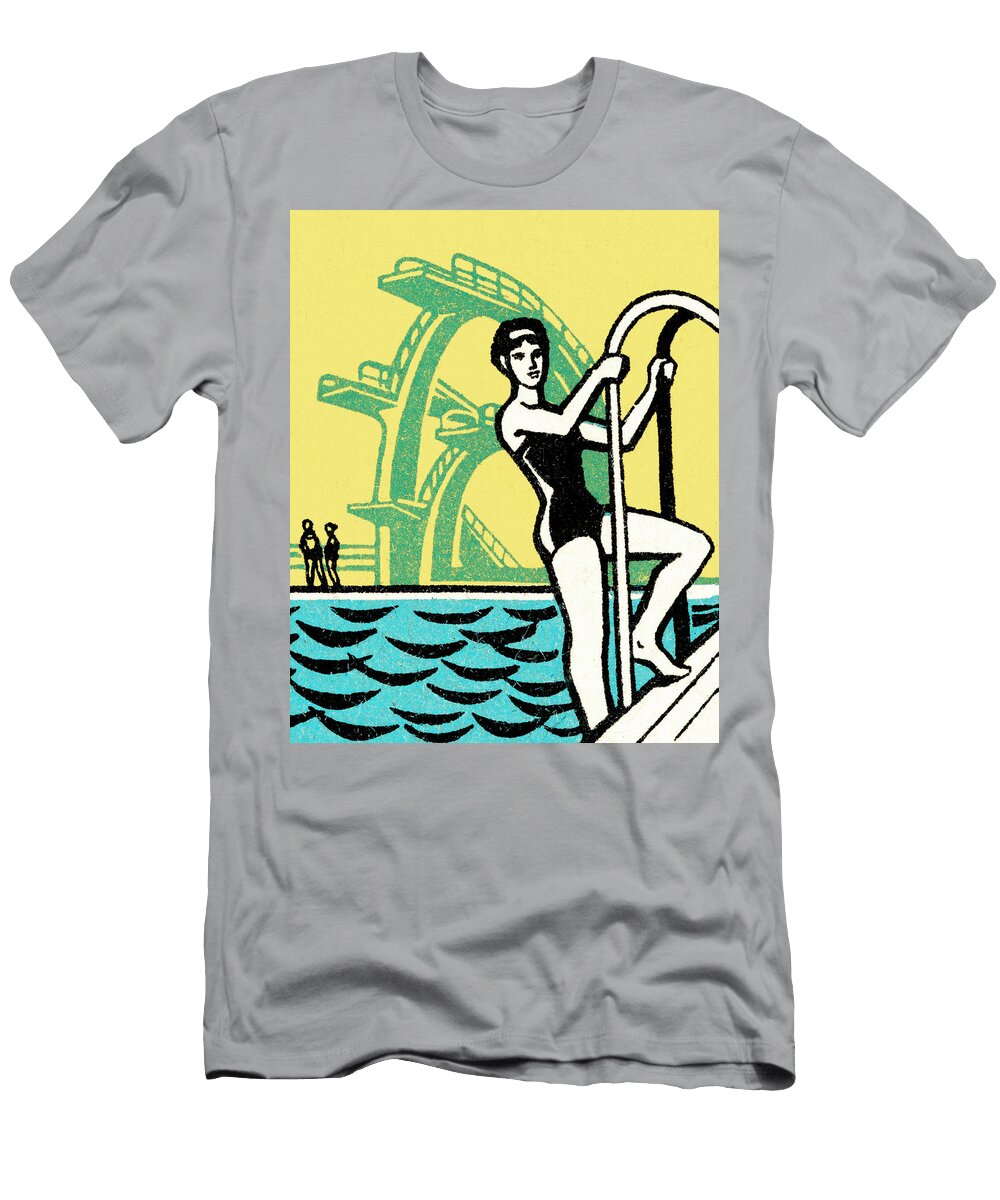 At the Pool Csa Images T-Shirt