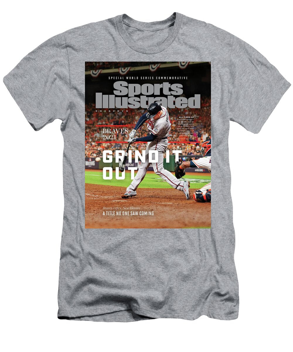 Atlanta Braves 2021 World Series Commemorative Issue Cover Sports Illustrated T-Shirt