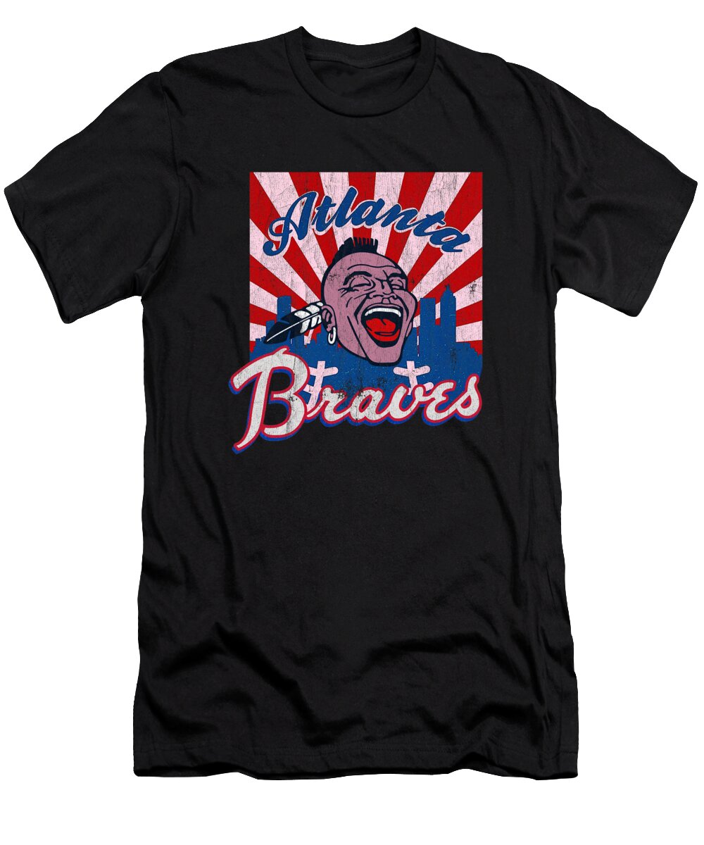 Atlanta Braves Retro Vintage Kirania Finest T-Shirt