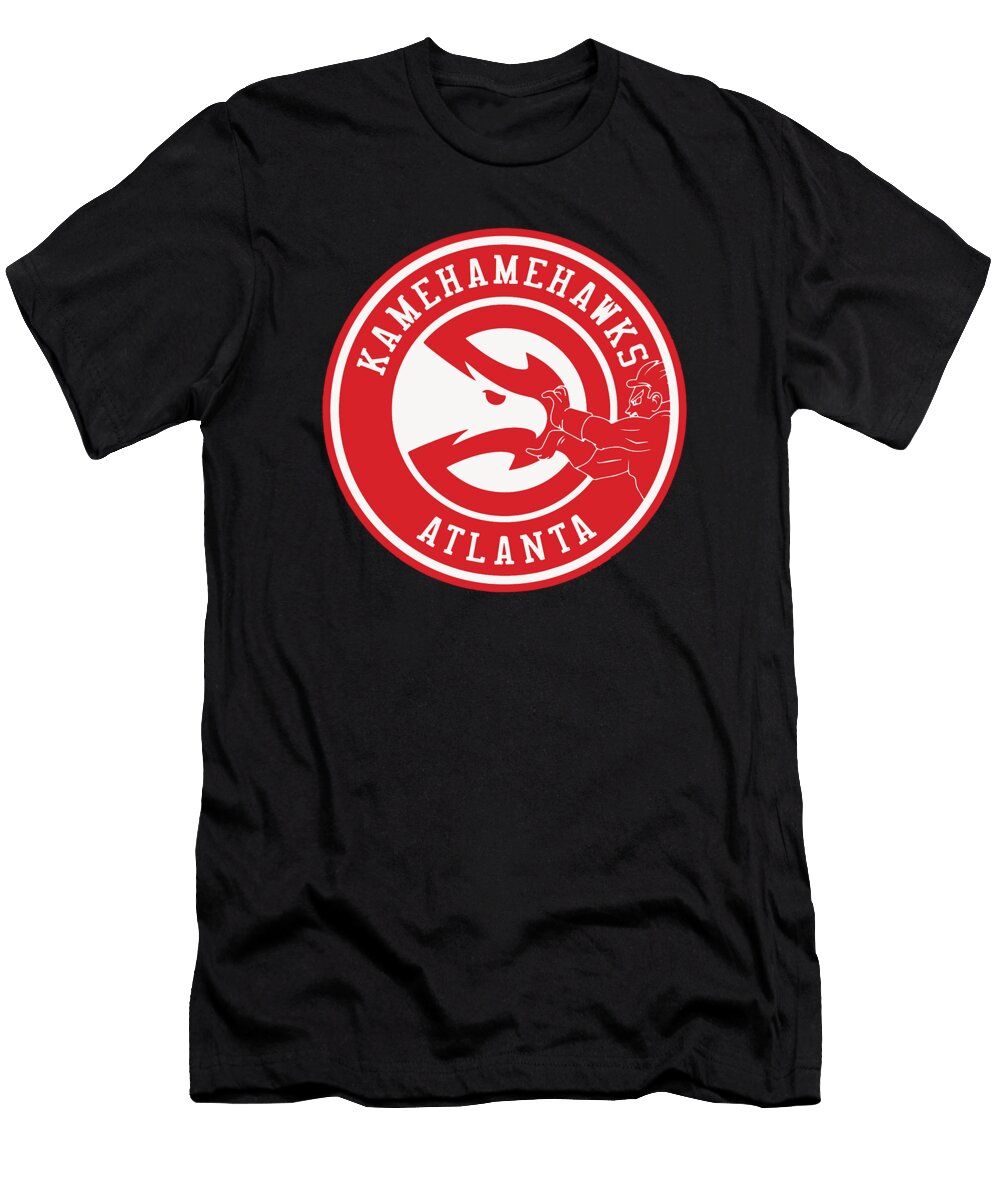 Atlanta Hawks Kamehamehawks Huyen Vu T-Shirt