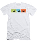 Atomic Cat Trio Green Blue Orange Donna Mibus T-Shirt