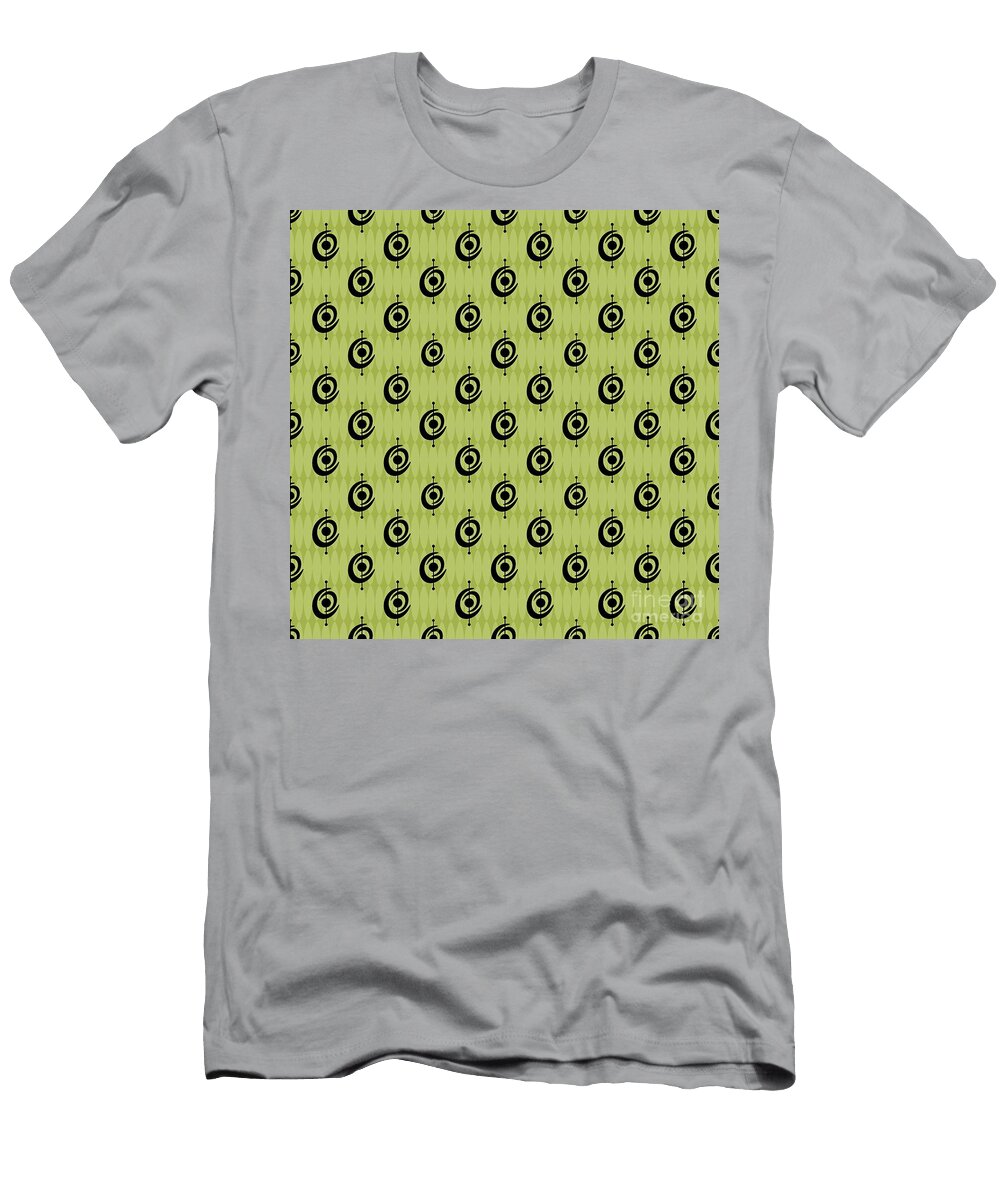 Atomic Shape 2 in Avocado Donna Mibus T-Shirt