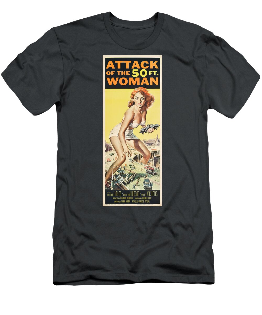 Attack of the 50 Foot Woman Original Movie Poster T-Shirt