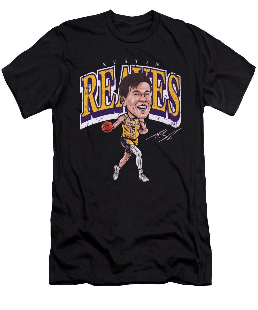 Austin Reaves Los Angeles L Cartoon Ihsan Sirin T-Shirt