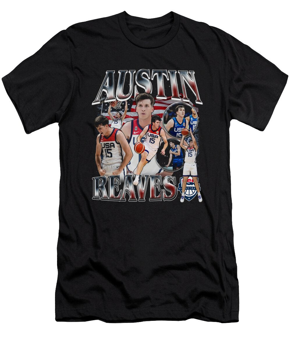 Austin Reaves USA Vintage Bootleg Ozlem Altin T-Shirt