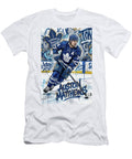 Auston Matthews Toronto Maple Leafs Graffiti Poster Hockey Player NFL Sampadart Gallery T-Shirt