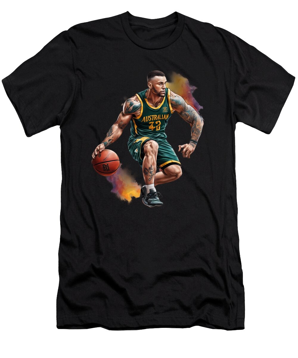 Australian Basketball Anime Girl Nft T-Shirt