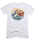 Authentic Ramen Motif for Otakus Anime Fans Benjamin Burkert T-Shirt