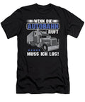 Autobahn Lkw Fahrer Trucker Truck Fernfahrer Gift Thomas Larch T-Shirt