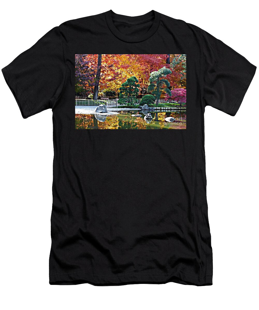 Autumn Glow in Manito Park Carol Groenen T-Shirt