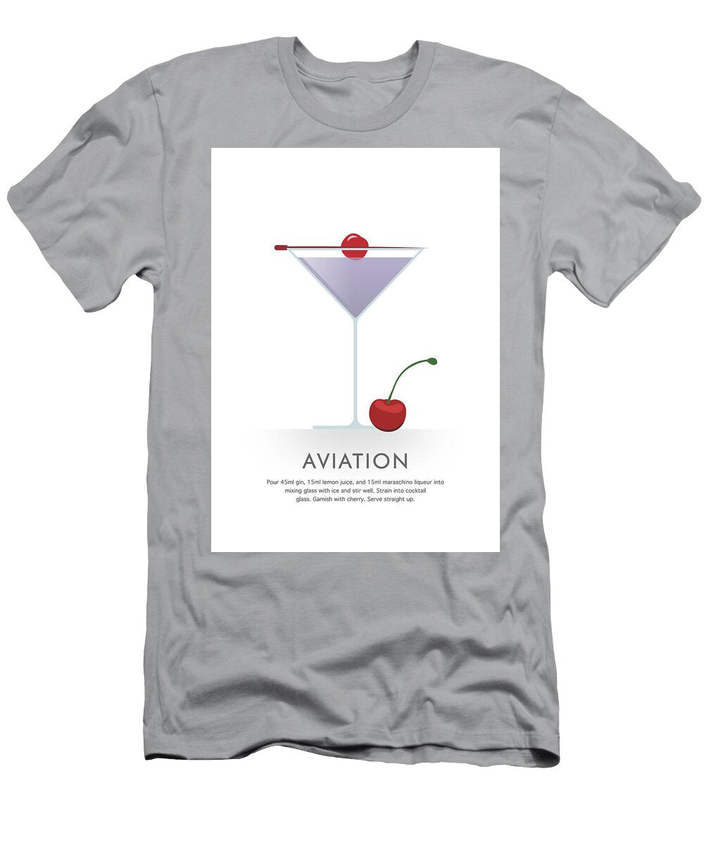 Aviation Cocktail Dennson Creative T-Shirt