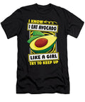 Avo Girl Guacamole Vegan Veggies Vegetarian Avocado Crazy Squirrel T-Shirt