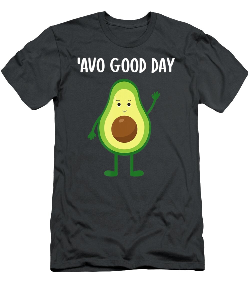 Avo Good Day Avocado Funny Puns Joke Sarcastic Handsley Nguyen T-Shirt