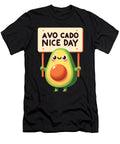 Avo Nice Day I Funny Vegan Cartoon Avocado Maximus Designs T-Shirt