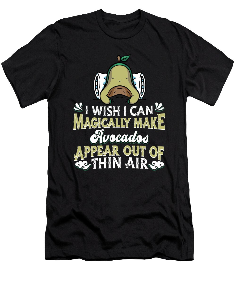 Avo Vegetarian Vegan Guacamole Veggies Avocado Crazy Squirrel T-Shirt