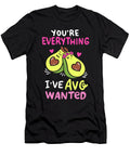 Avo Wanted Vegan Avocado Valentines Hearts Day Haselshirt T-Shirt