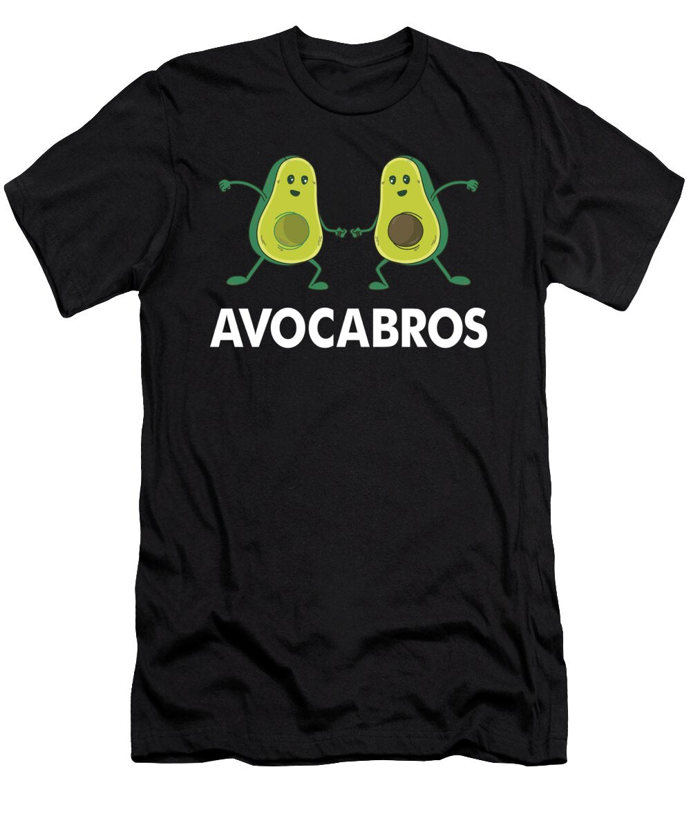 Avocabros Funny Avocado Brothers Buddy Mens Workout Haselshirt T-Shirt