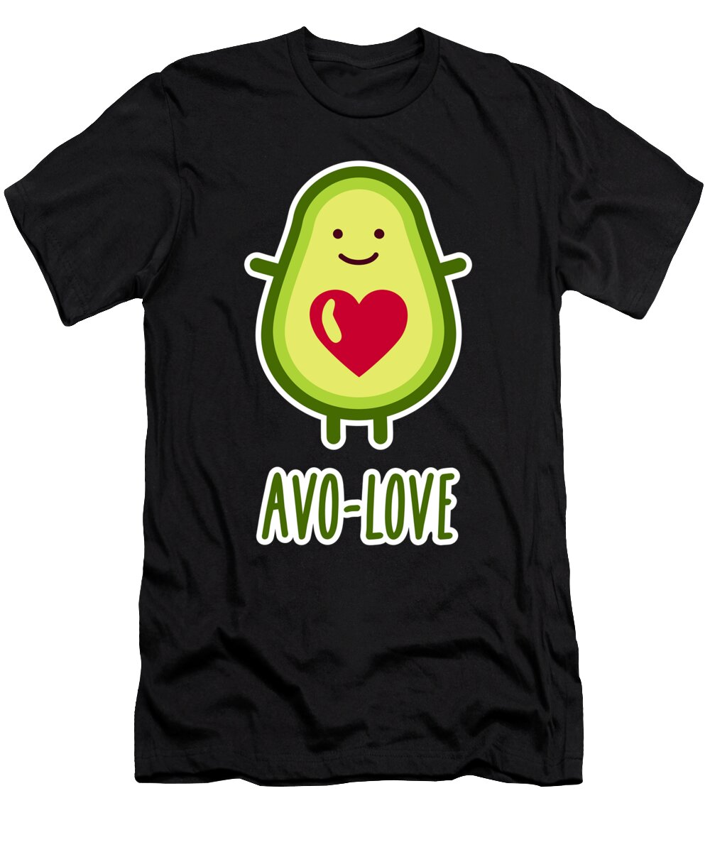 Avocado Avo Love By Designzz T-Shirt