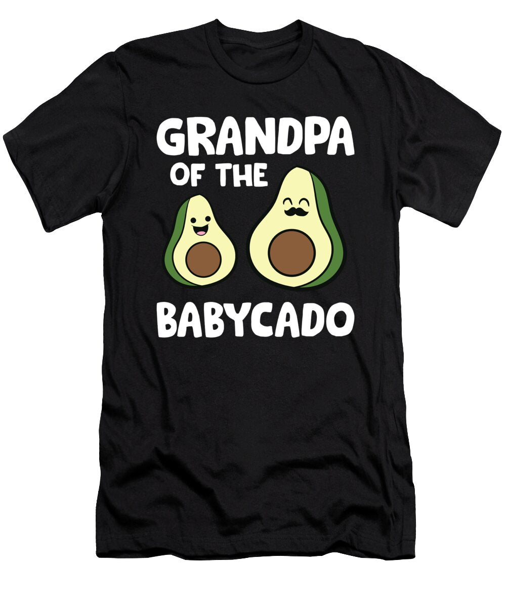 Avocado Baby Pregnancy Grandpa of the Babycado Avocado Eq Designs T-Shirt
